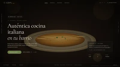 Web de Trattoria El Olivo